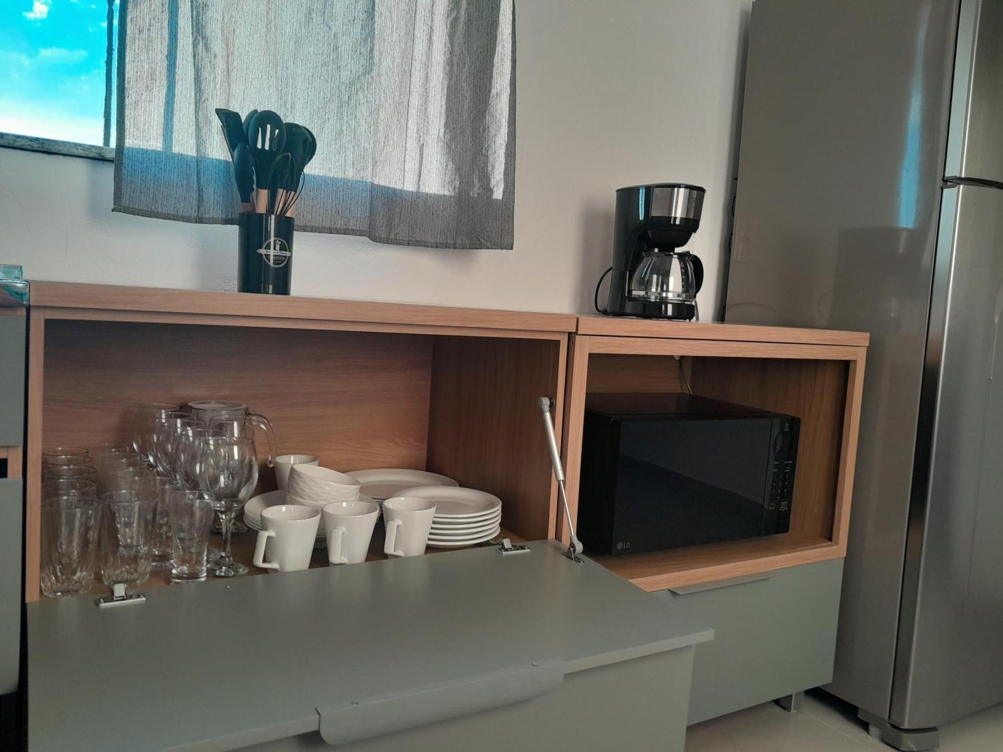 Recem Construido, Mobilia Nova, 2 Vagas De Estacionamento, A 7 Min Da Apartamento